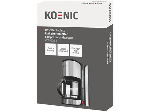 Koenic KDT-006-1 - Pastilhas de Descalcificação para Máquinas de Café x6