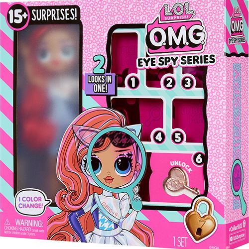 L.O.L. Surprise! Eye Spy Series - Boneca Heroina - 2 em 1 - Mga Entertainment - Envio Aleatório