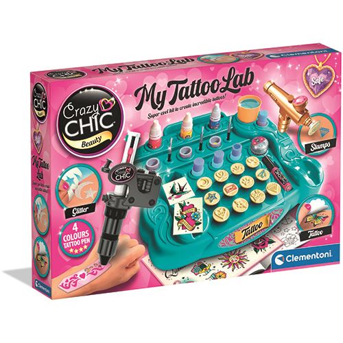 Laboratório Crazy Chic - Tattoo Studio - Clementoni