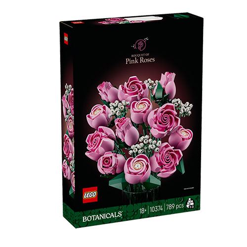 LEGO® Botanicals 10374 - Buquê de Rosas Cor-de-Rosa