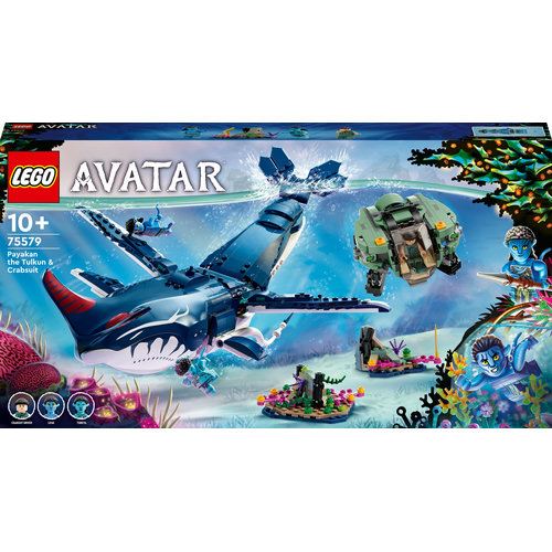 LEGO Avatar Payakan, o Tulkun e o Crabsuit 75579