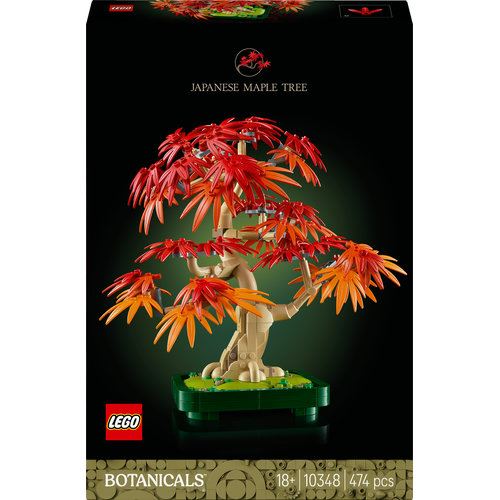 LEGO® Botanicals 10348 - Bonsai de Bordo Vermelho Japonês