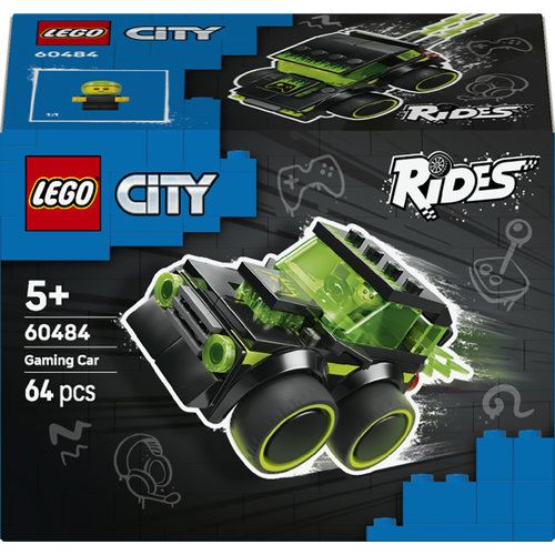 LEGO® City 60484 - Veículos: Carro de Corrida de Gaming