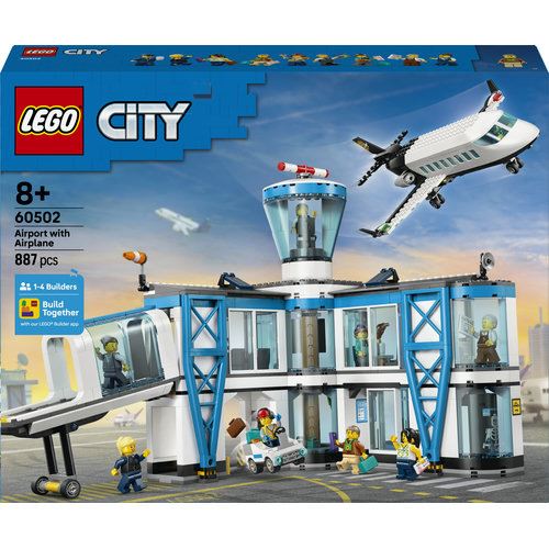 LEGO® City 60502 - Aeroporto com Avião