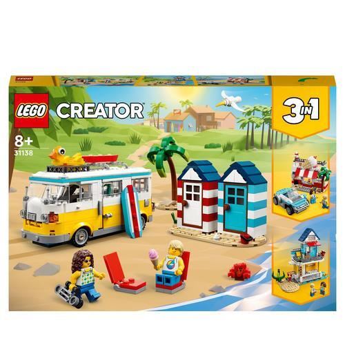 LEGO® Creator 31138 - 3 em 1 - Autocaravana de Praia