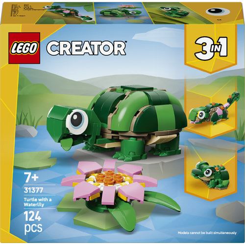 LEGO® Creator 31377 - Tartaruga Com Nenúfar