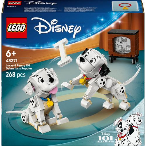 LEGO® Disney™ Classic 43271 - Lucky & Penny: Cachorrinhos dos 101 Dálmatas
