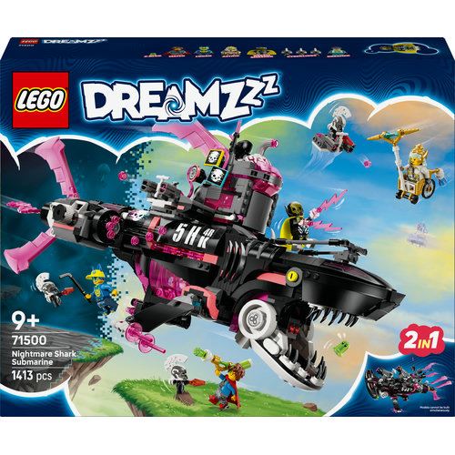 LEGO® DREAMZzz™ 71500 - Submarino Tubarão dos Pesadelos