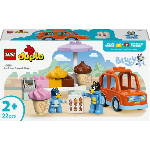 LEGO® DUPLO® Bluey 10458 - Passeio para Gelados com a Bluey