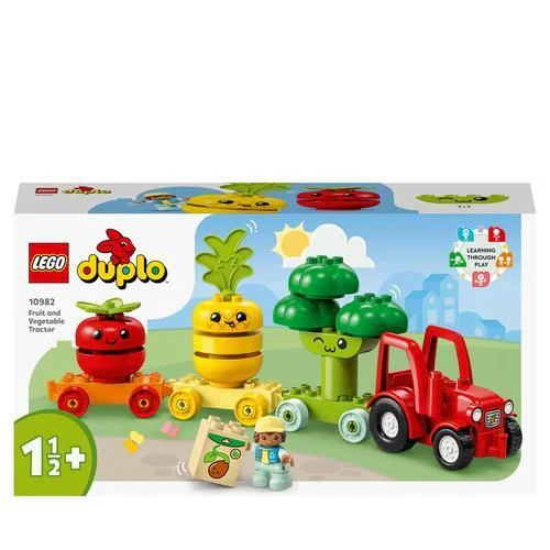 LEGO® DUPLO My First 10982 - Trator de Legumes e Frutas