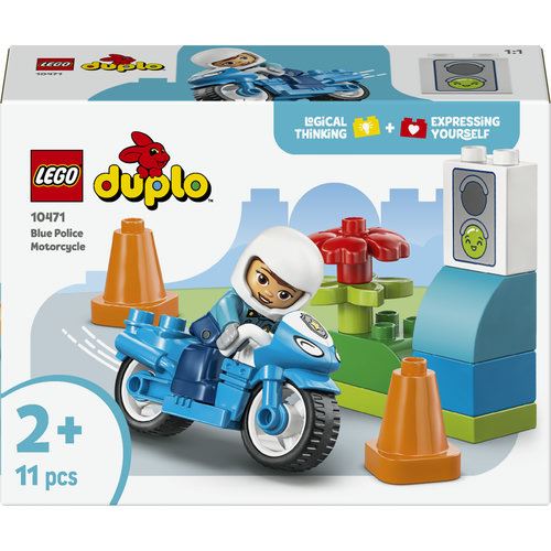 LEGO® DUPLO Town 10471 - Mota da Polícia Azul