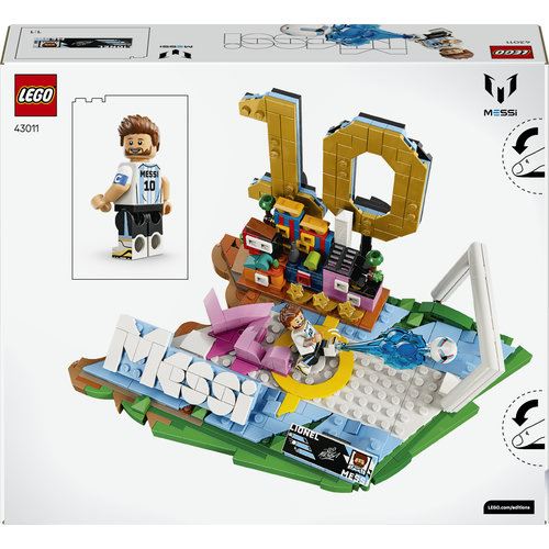 LEGO® Editions Football 43011 - Lionel Messi - Destaques do Futebol - Image 8