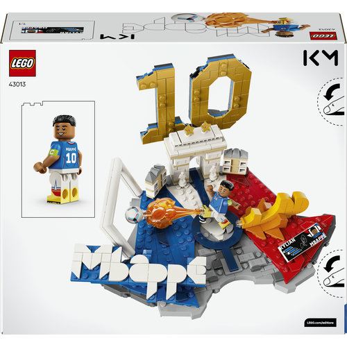 LEGO® Editions Football 43013 - Kylian Mbappé - Destaques do Futebol - Image 8