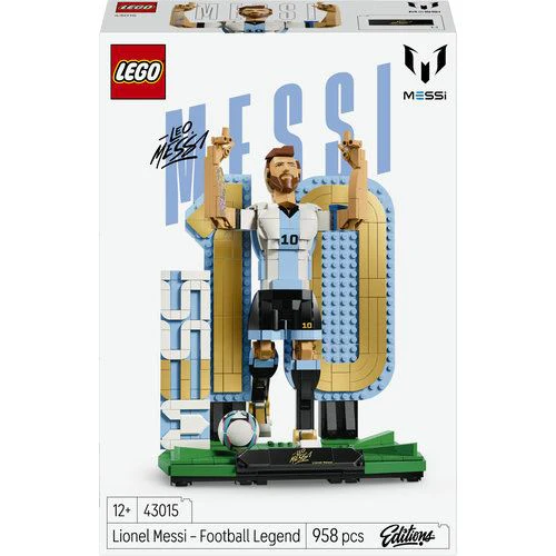 LEGO® Editions Football 43015 - Lionel Messi - Lenda do Futebol