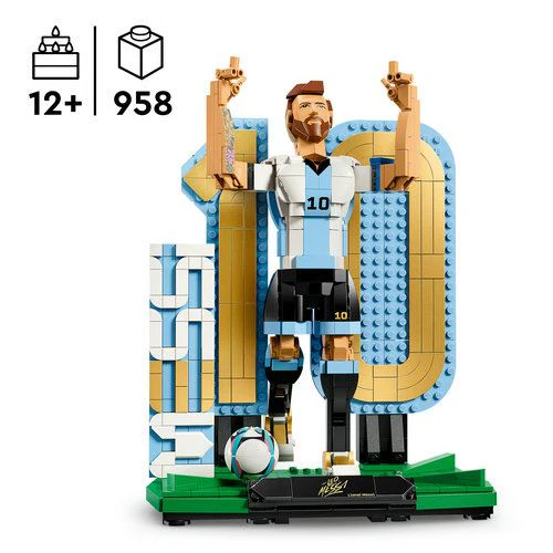 LEGO® Editions Football 43015 - Lionel Messi - Lenda do Futebol - Image 3
