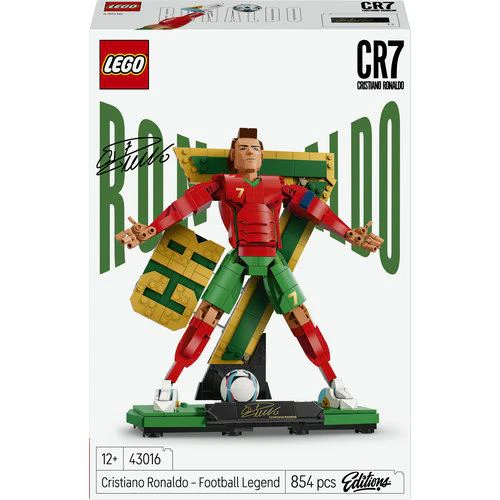 LEGO® Editions Football 43016 - Cristiano Ronaldo - Lenda do Futebol