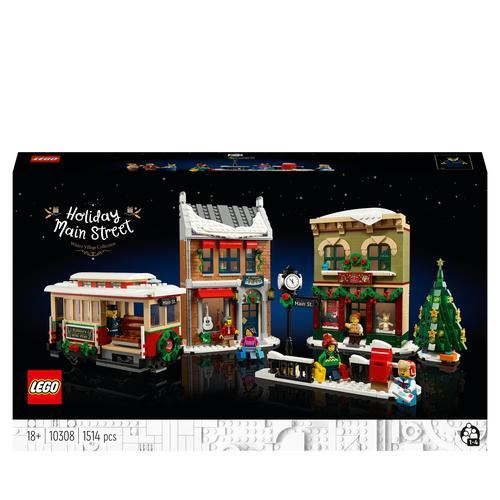 LEGO Icons 10308 - Rua Principal Natal