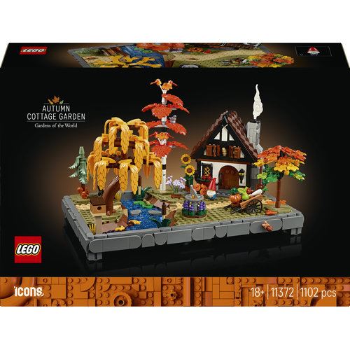 LEGO® Icons 11372 - Jardim da Casa de Campo Outonal
