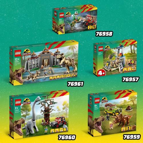 LEGO Jurassic World 76961 - Centro de Visitantes: Ataque de T. Rex e Raptor - Image 9