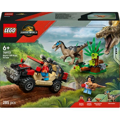 LEGO® Jurassic World 76972 - Fuga Todo-o-Terreno do Raptor