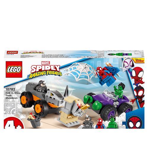 LEGO Marvel 10782 Confronto de Camiões Hulk vs. Rhino