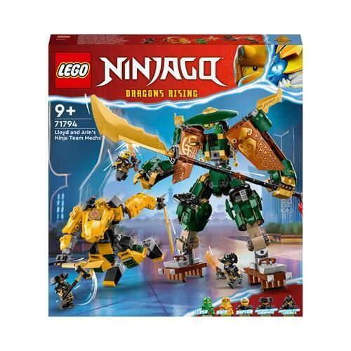 LEGO Ninjago 71794 - Mechs da Equipa Ninja de Lloyd e Arin