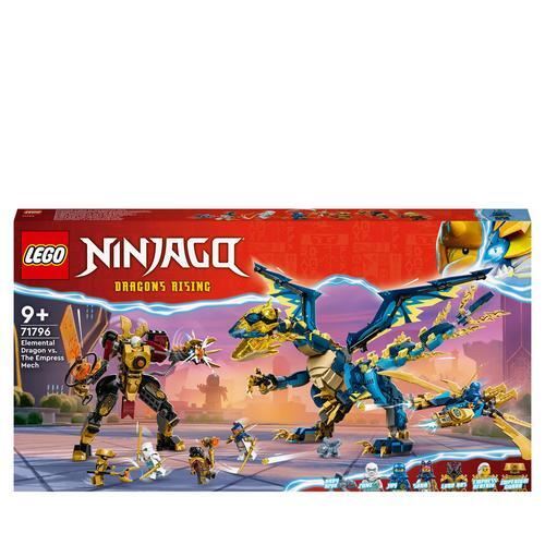 LEGO Ninjago 71796 - Dragão Elemental Contra o Mech da Imperatriz