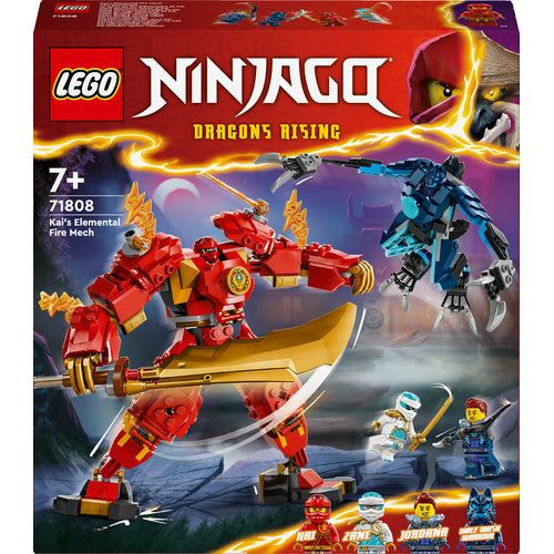 LEGO Ninjago 71808 - Robô do Fogo Elemental do Kai