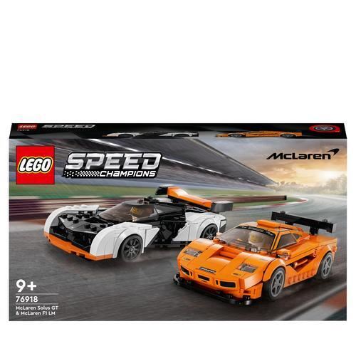 LEGO® Speed Champions 76918 - McLaren Solus GT e McLaren Fórmula 1® LM