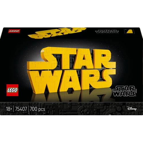LEGO® Star Wars™ 75407 - Logótipo Star Wars™ Construído com Peças