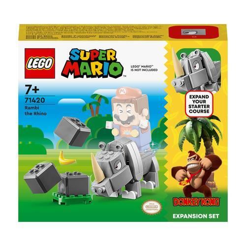 LEGO Super Mario 71420 - Set de Expansão Rambi, o Rinoceronte