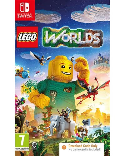 Lego Worlds - Code in a Box - Nintendo Switch