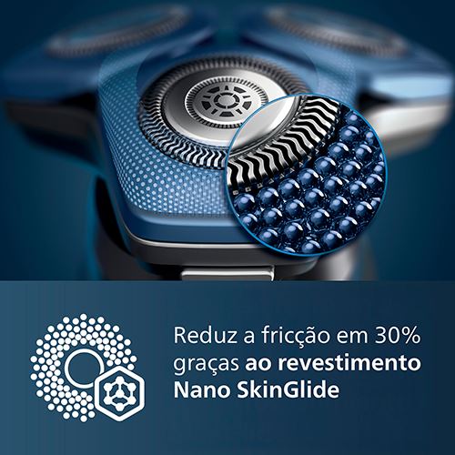 Máquina de Barbear Philips Shaver Series 7000 S7882/55 - Azul Glaciar - Image 4