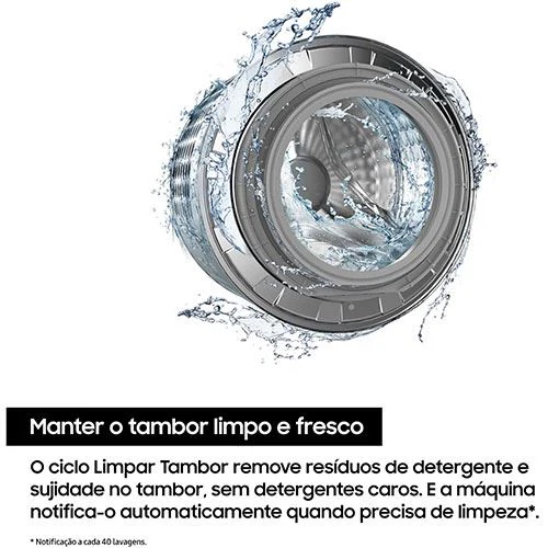 Máquina de Lavar Roupa Samsung WW90FG3M05AWEP | 9 Kg | 1400 RPM | A | Branco - Image 5