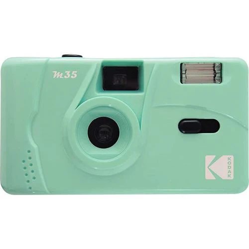 Máquina Fotográfica Analógica Kodak M35 35mm com Flash - Verde