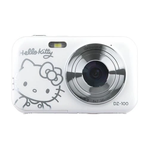 Máquina Fotográfica Compacta YASHICA DZ-100 Hello Kitty - Branco