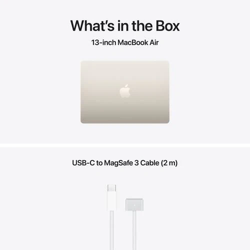 MacBook Air 13'' | 2026 | M5 10-core | 16GB | 1TB SSD | GPU 10-core - Luz das estrelas - Image 9