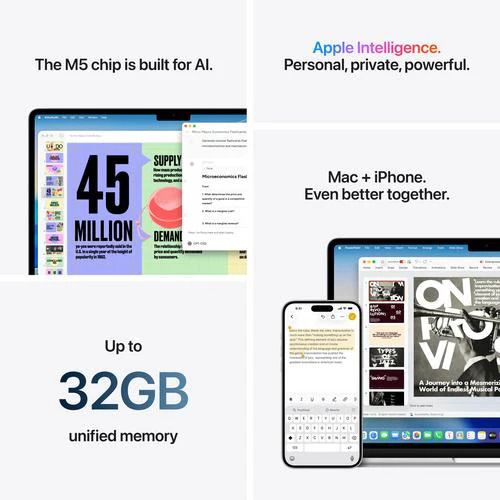 MacBook Air 13'' | 2026 | M5 10-core | 16GB | 512GB SSD | GPU 8-core - Azul-céu - Image 8
