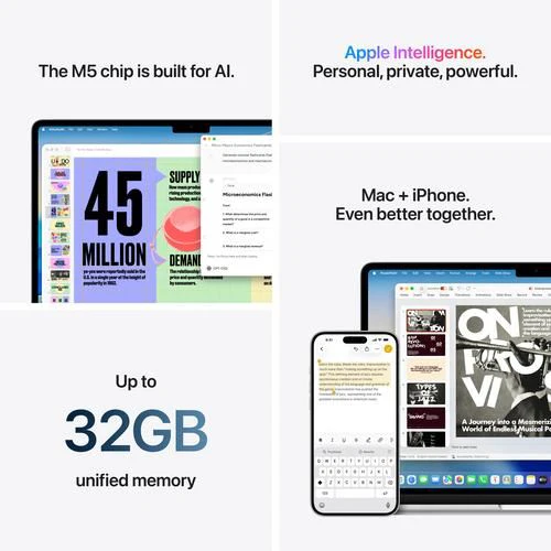 MacBook Air 13'' | 2026 | M5 10-core | 24GB | 1TB SSD | GPU 10-core - Luz das estrelas - Image 8