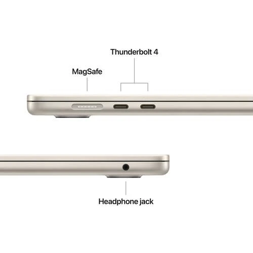 MacBook Air 15'' | 2026 | M5 10-core | 16GB | 512GB SSD | GPU 10-core - Luz das estrelas - Image 6