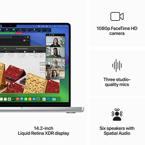 MacBook Pro 14'' | 2023 |  M3 Max 14-core | 36GB | 1TB SSD - Prateado - Image 5