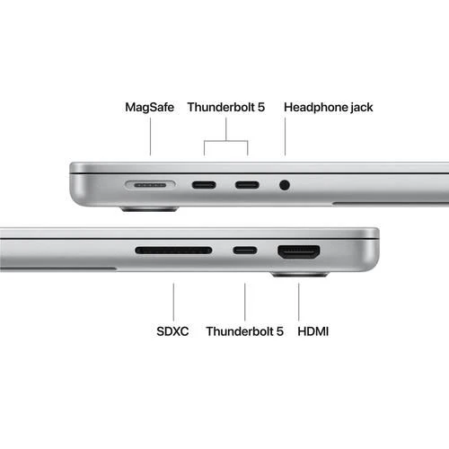 MacBook Pro 14'' | 2026 | M5 10-core | 32GB | 1TB SSD | GPU 10-core - Prateado - Image 7