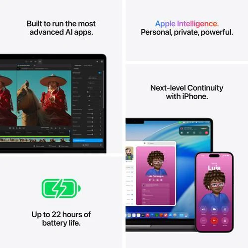 MacBook Pro 14'' | 2026 | M5 Pro 15-core | 24GB | 2TB SSD | GPU 16-core - Prateado - Image 8