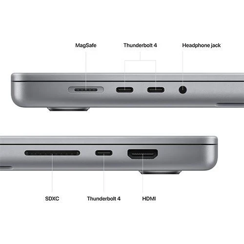 MacBook Pro 16'' | 2023 | M2 Pro 12-core | 16GB | 512GB SSD | GPU 19-core | Cinzento Sideral - Recondicionado - REtech - Grade A - Image 5