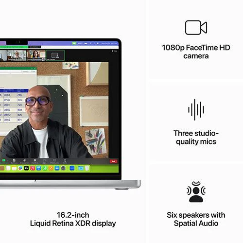 MacBook Pro 16'' | 2023 |  M3 Max 14-core | 36GB | 1TB SSD - Prateado - Image 5