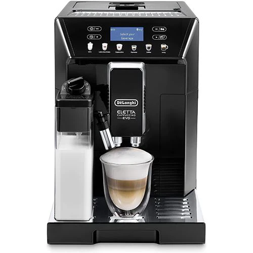 Máquina de Café Automática Delonghi Eletta Cappuccino Evo ECAM46.860.B - Preto
