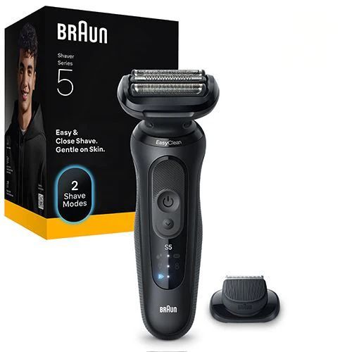 Máquina de Barbear Braun S5 52-N1200 S - Preto - Outlet - Grade A