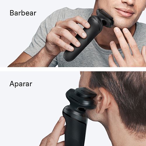 Máquina de Barbear Braun S5 52-N1200 S - Preto - Outlet - Grade A - Image 6