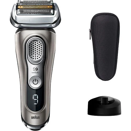 Máquina de Barbear Braun S9-9325 S - Metal | Preto