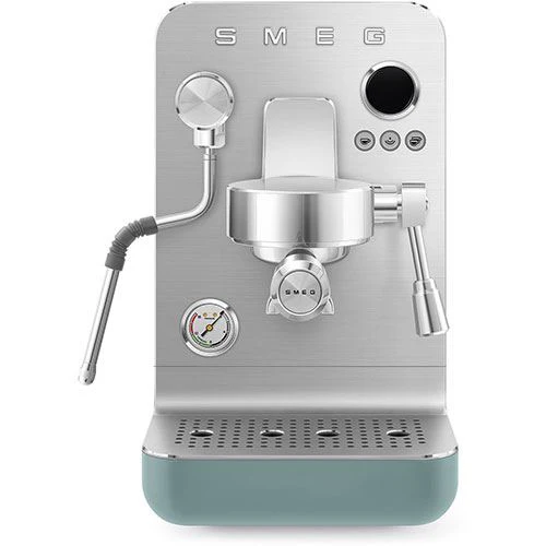 Máquina de Café Expresso Semiprofissional Smeg EMC02EGMEU Collezione | Verde Mate Esmeralda